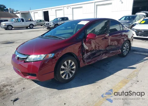 2010 Honda Civic Ex-L from USA, damaged, VIN 19XFA1F98AE053587